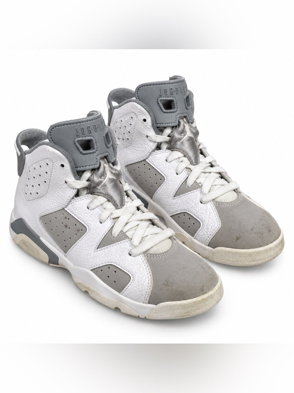 Air Jordan 6 Retro White/Cool Grey Sz 3Y DV3605100